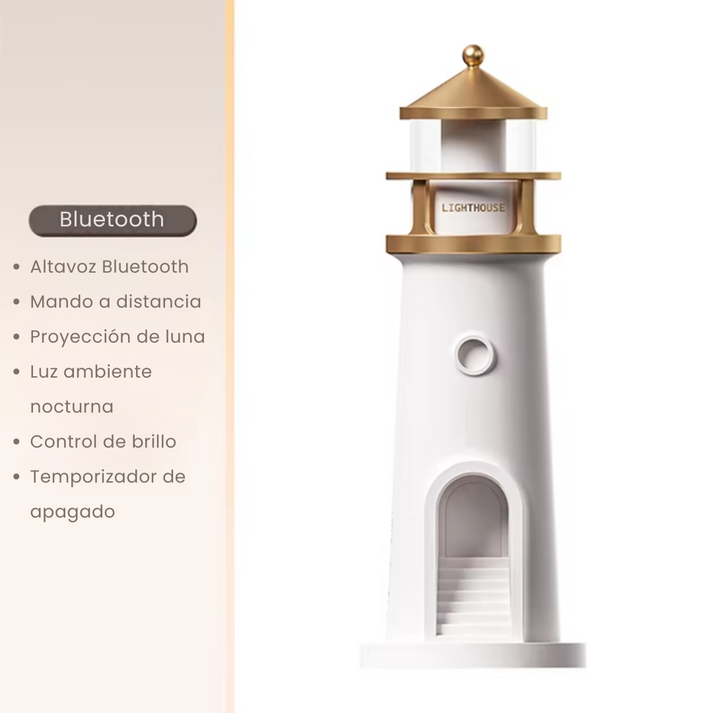 Lámpara Faro Bluetooth